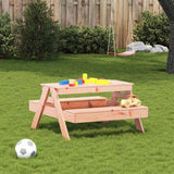 Picnic Table for Kids 88x97x52 cm Solid Wood Douglas 832599