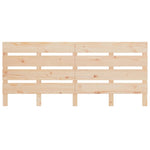 ZNTS Bed Frame without Mattress 160x200 cm Solid Wood Pine 3120142