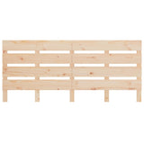 ZNTS Bed Frame without Mattress 160x200 cm Solid Wood Pine 3120142