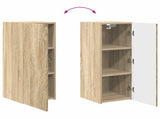 TV Wall Cabinet Set 4 pcs Sonoma Oak Engineered Wood 3408918