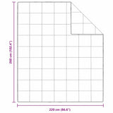 Duvet White 260 x 220 cm Down 42007649