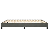 Box Spring Bed Frame Dark Grey Super King Velvet 3121194