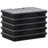 Assortment Boxes 10 pcs 34.5x25x5 cm Polypropylene 3106443