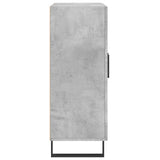 Sideboard Concrete Grey 69.5x34x90 cm Engineered Wood 827816