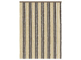 Insect Curtain Chenille Dark Brown and Beige 118 x 220 cm 42034436