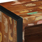 Shoe Bench Multicolour 100 x 40 x 50 cm Solid Reclaim wood 4013602