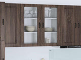 Dishwasher Panel Kalmar Brown Oak 80 x 31 x 100 cm 884811