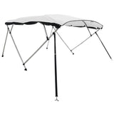4-bow Bimini Top with Mesh Sidewalls 243xx137 cm 94851