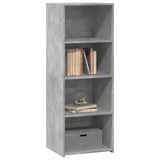 Highboard Concrete Grey 45x41x124 cm Engineered Wood 846393