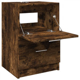 Sink Cabinet Smoked Oak 40x37x59 cm Engineered Wood 848105