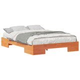 Bed Frame Brown 135 x 190 cm 873039