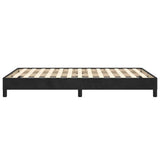 Bed Frame without Mattress Black 120x190 cm Small Double Velvet 379504