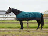 Horse Blanket Dark Green and Black 85 cm Polyester 42013068