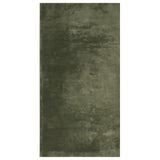 Rug HUARTE Short Pile Soft and Washable Forest Green 80x150 cm 375090