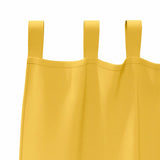 Blackout Curtains with Rings 2 pcs Mustard Yellow 245 x 140 cm 4107616