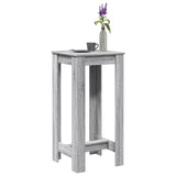 Bar Table Grey Sonoma 51x50x103.5 cm Engineered Wood 854405