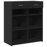 Sideboard Black 80x42.5x93 cm Engineered Wood 3281477