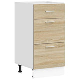 Bottom Cabinet Lyon Sonoma Oak 40x46x81.5 cm Engineered Wood 854213