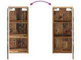 Bathroom Furniture Set 5 pcs Old Wood 33 x 34.5 x 100 cm 3406001