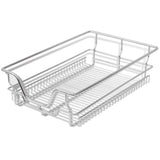 50479 Pull-Out Wire Baskets 2 pcs Silver 400 mm
