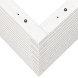 Garden Planter White 90x60x68.5 cm Solid Wood Pine 3282500