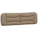 Bed Frame with LED without Mattress "Hvar" Cappuccino 180x200 cm 3213952