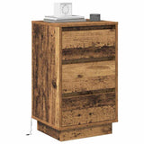 Bedside Cabinet Old Wood 39 x 34.5 x 65 cm Engineered wood 869632