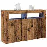 Sideboard Old Wood 116 x 30 x 75 cm Engineered Wood 3333883