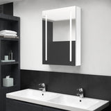 LED Bathroom Mirror Cabinet Shining White 50x13x70 cm 326501