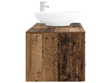 Bathroom Furniture Set 2 pcs Old Wood Engineered Wood 3403998