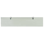 ZNTS Floating Shelves 2 pcs Glass 90x20 cm 8 mm 3051540