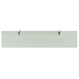 ZNTS Floating Shelves 2 pcs Glass 90x20 cm 8 mm 3051540