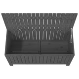 Garden Storage Box Grey 115x49x60 cm Solid Wood Pine 823838