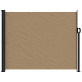 ZNTS Retractable Side Awning Taupe 160x300 cm 4004319