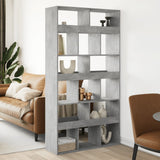Room Divider Concrete Grey 100x33x187.5 cm Engineered Wood 3309540