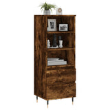 Highboard Smoked Oak 40x36x110 cm Engineered Wood 831505