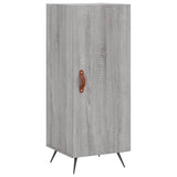 Highboard Grey Sonoma 34.5x34x180 cm Engineered Wood 3200111
