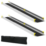 Ramp for Wheelchair 270 kg 2 pcs Black 152 x 19 x 5.5 cm 42021091
