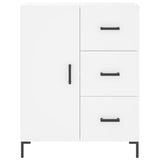 Highboard White 69.5x34x180 cm Engineered Wood 3199809