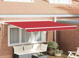 Awning Replacement Fabric Red 3 x 2.5 m Polyester 42000628