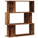 Book Cabinet Old Wood 80x24x96 cm Engineered Wood 855772