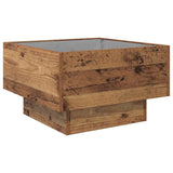 Coffee Table Old wood 50 x 50 x 30 cm Engineered wood 879659