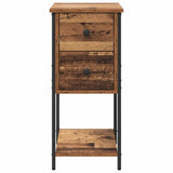 Bedside Cabinet 2 pcs Old wood 32 x 42 x 70 cm Engineered wood 871286