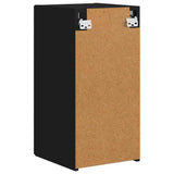 TV Wall Cabinet 2 pcs Black 30 x 31 x 60 cm Engineered Wood 892272