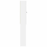 Toilet Cabinet EDE White 66 x 25.5 x 190 cm Engineered Wood 896035