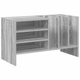 Record Cabinet Grey Sonoma 78.5 x 35 x 45 cm Engineered Wood 891077