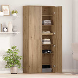 Highboard Artisan oak 80 x 35 x 180 cm Engineered wood 3365562