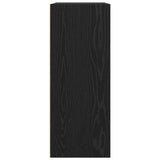 Bookshelf Black Oak 60 x 30 x 76.5 cm Engineered Wood 8003713