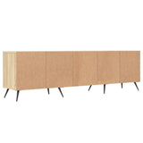 TV Cabinet Sonoma Oak 150x30x44.5 cm Engineered Wood 831255