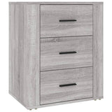 Bedside Cabinet Grey Sonoma 50x36x60 cm Engineered Wood 816718